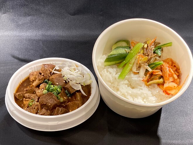 焼肉屋の煮込み弁當